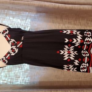 Southwestern black sundress